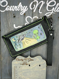 Peaceful alien wristlet