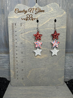 Tie dye trio of stars
