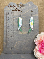 Pastel watercolor flowers & mint Nikkis