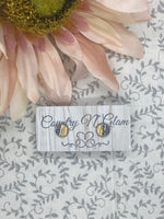 Multi color brush strokes/polka dot studs