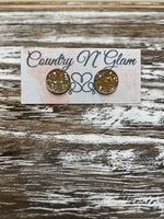 Oakwood halo shimmer studs