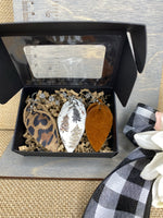 Leopard trees/tobacco gift trio