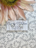 Antique floral studs